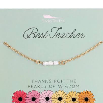 Best Teacher Necklace Sale