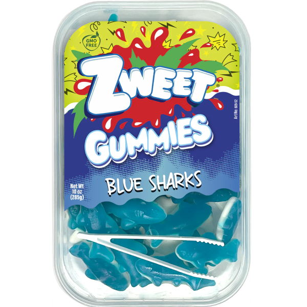 Zweet Gummy Blue Sharks on Sale