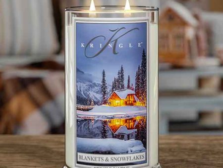 Blankets & Snowflakes Candle (22oz) For Discount