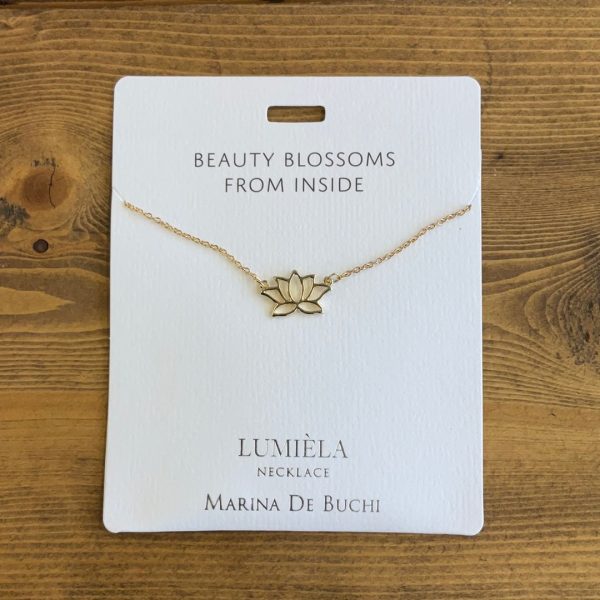 BEAUTY BLOSSOMS FROM INSIDE Necklace Hot on Sale