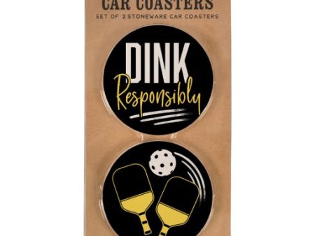 Car Coasters + Pickleball Cheap