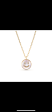 Gold Mother Pearl Smiley Face Necklace Online Sale