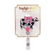 Black Cow Badge Reel Supply