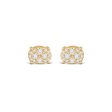 Amanda Blu + Gold Oval Stud Hot on Sale