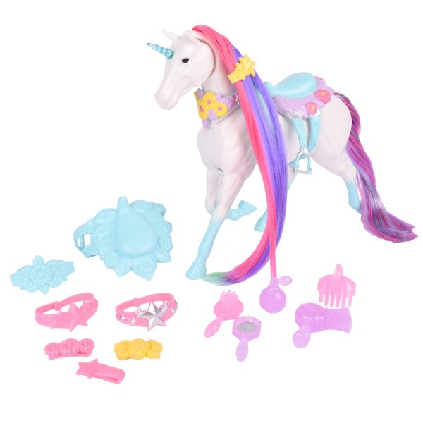 Blue Ribbon Champions Fantasy Unicorn Grooming Set Playset Cheap