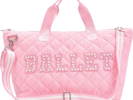 Ballet Quilted Overnight Bag on Sale