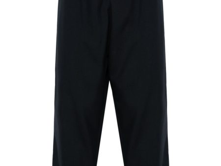 Pleat-Detail Tapered Trousers Online Hot Sale