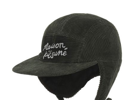 Logo-Embroidered Ear Flap Cap Sale