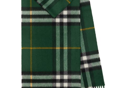 Check Cashmere Scarf Cheap