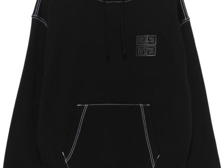 4G-Motif Hoodie Discount